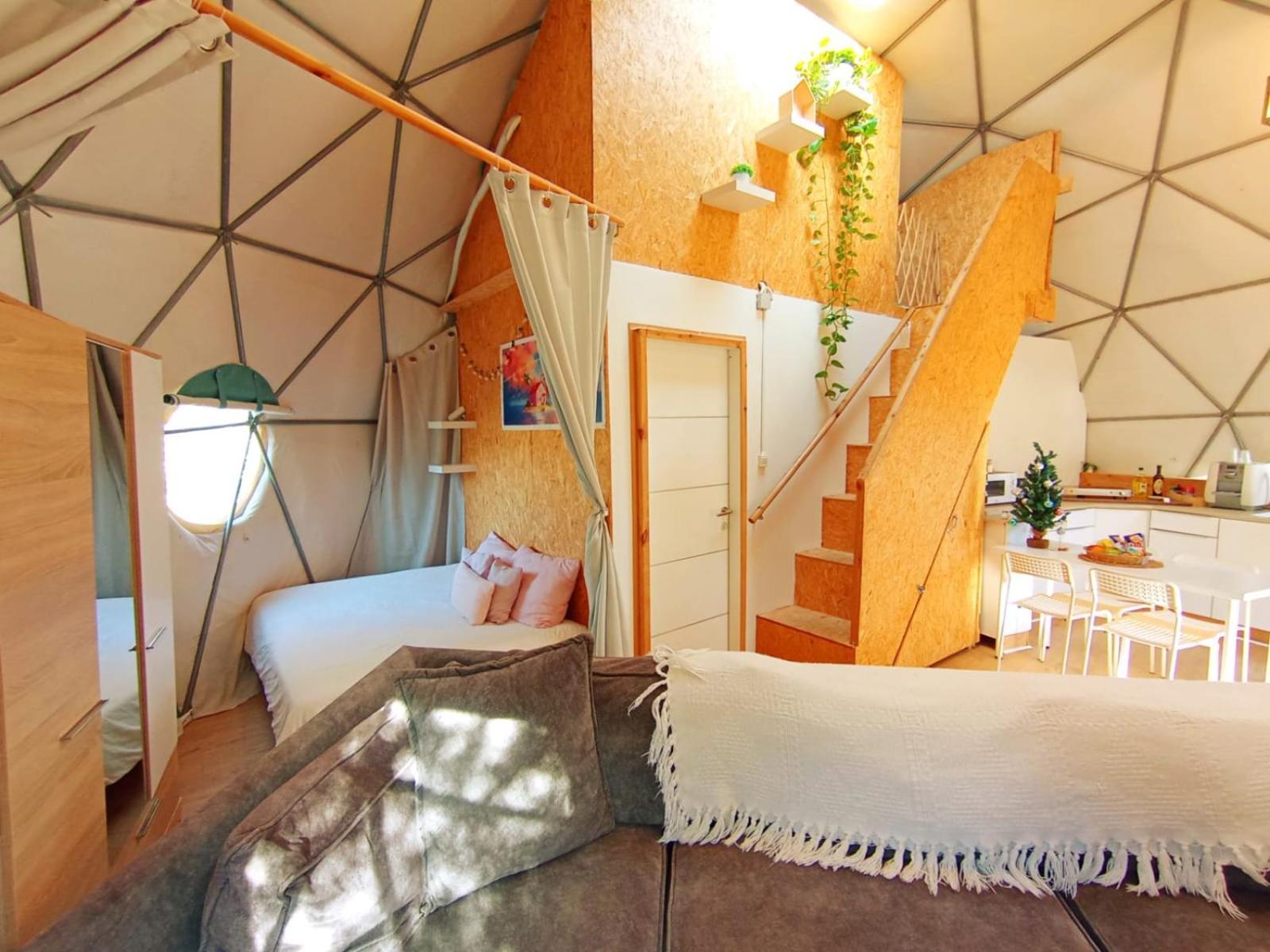 Geodesic Dome Retreat: Olive Grove Oasis Hotel Yavne'el Exterior photo